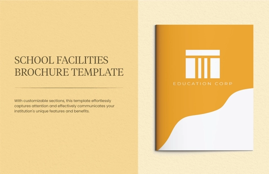 School Facilities Brochure Template