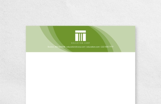Primary Education Letterhead Template