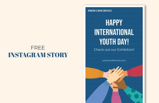 International Youth Day Instagram Story