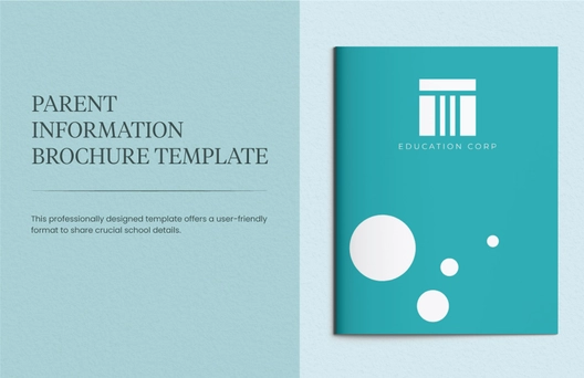 Parent Information Brochure Template