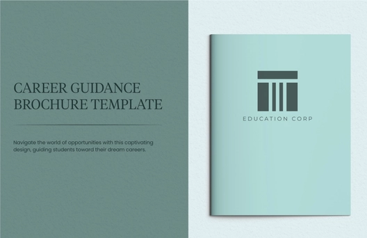 Career Guidance Brochure Template