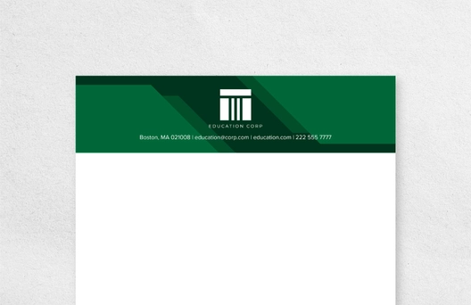 Tutoring Service Letterhead Template