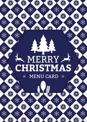 Christmas and New Year Menu Template