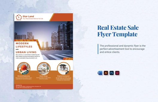 Real Estate Sale Flyer Template
