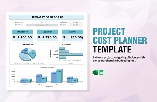 Project Cost Planner Template