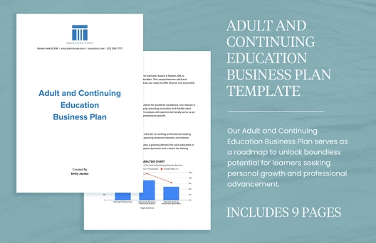 Adult and Continuing Education Business Plan Template