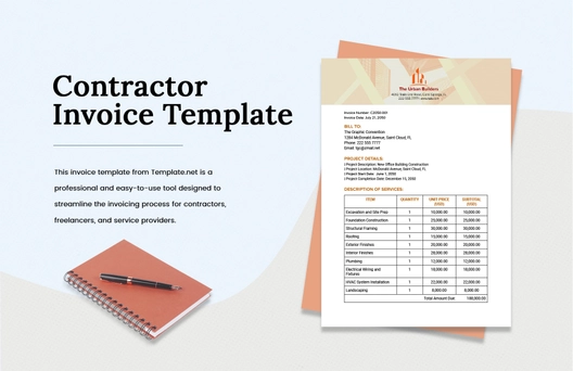 Contractor Invoice Template