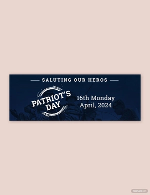 Patriot's Day Tumblr Banner Template