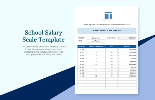 School Monthly Payroll Report Template School Monthly Payroll Report Template