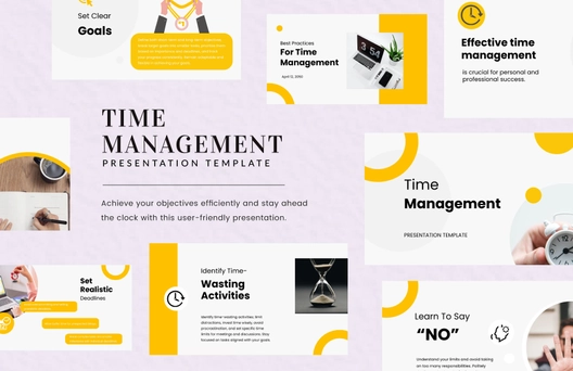 Time Management Presentation Template
