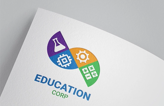 STEM Education Logo Template