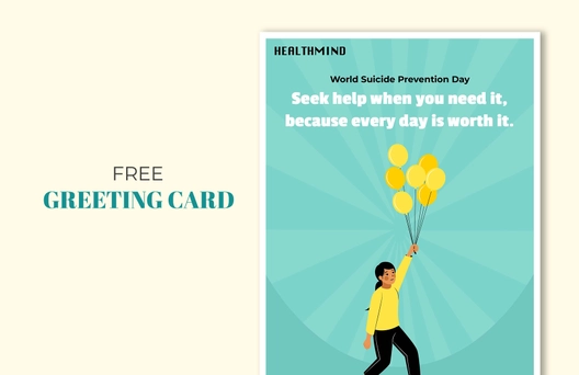 World Suicide Prevention Day Greeting Card