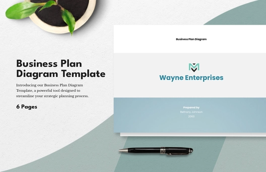 Business Plan Diagram Template