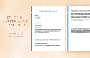 Eviction Letter From Landlord Eviction Letter From Landlord
