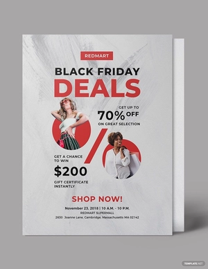 Black Friday Deal Flyer Template
