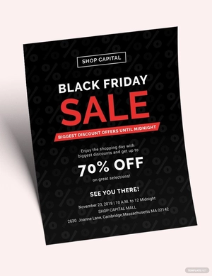Black Friday Sales Flyer Template
