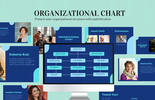 Organizational Chart Presentation Template