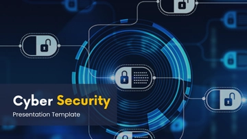 Free Cyber Security Presentation Template to Edit Online