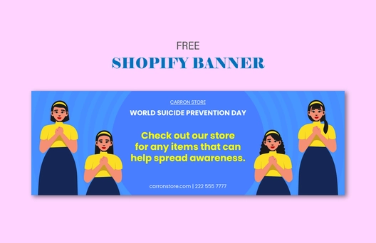 World Suicide Prevention Day  Shopify Banner