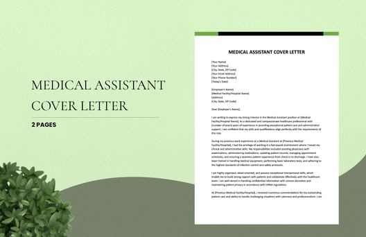 Medical Assistant Cover Letter