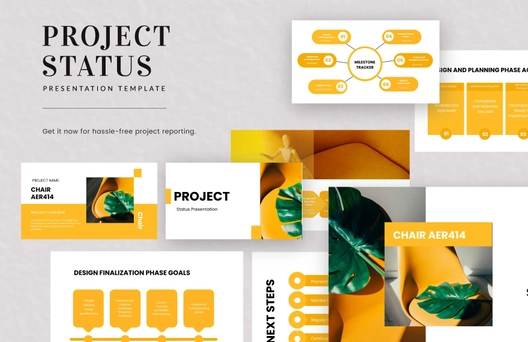 Project Status Presentation Template
