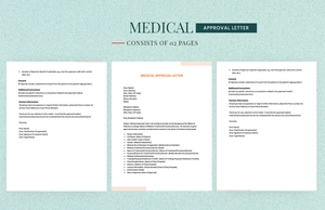 Medical Approval Letter