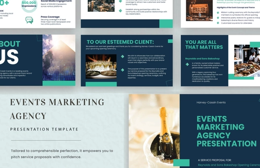 Events Marketing Agency Presentation Template