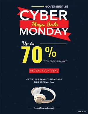 Cyber Monday Flyer Template