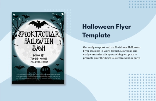 Halloween Flyer Template