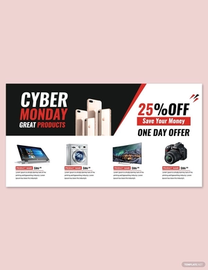 Cyber Monday Facebook ShareTemplate