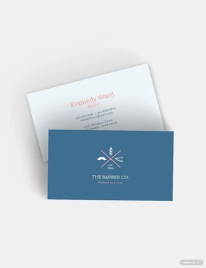 Barber Business Card Template Barber Business Card Template