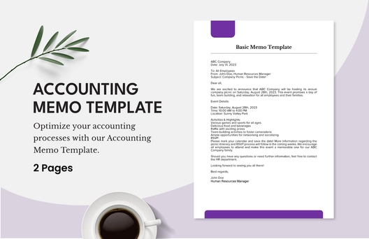 Basic Memo Template