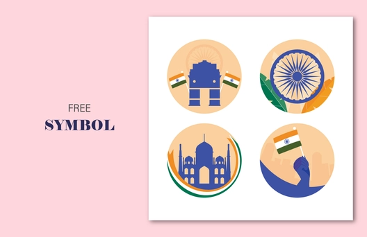 India Independence Day Symbol