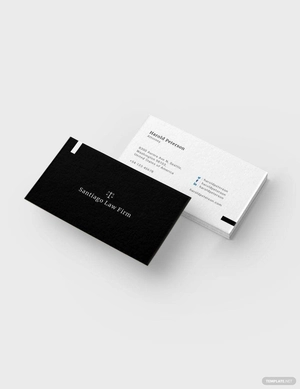 Attorney Business Card Template