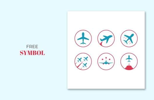National Aviation Day Symbol Clipart