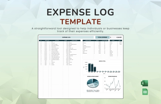 Expense Log Template