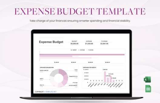 Expense Budget Template