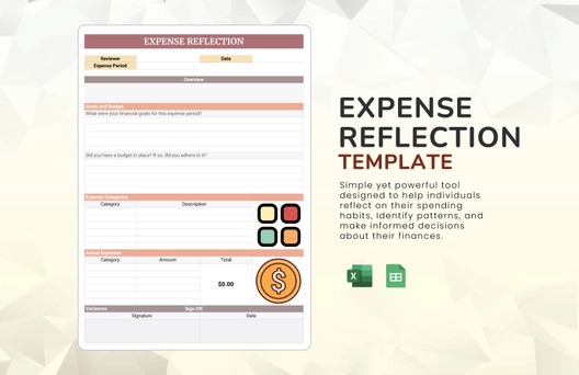 Expense Reflection Template