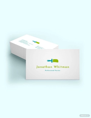 Creative Painter Business Card Template