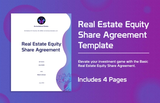 Basic Real Estate Equity Share Agreement