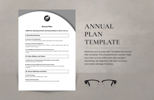 Annual Plan Template
