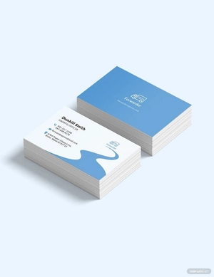 Transport Service Business Card Template
