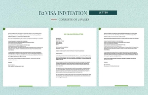 B2 Visa Invitation Letter B2 Visa Invitation Letter