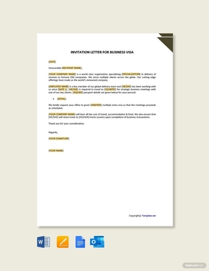 Job Invitation Letter for Visa Job Invitation Letter for Visa