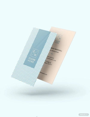 House Cleaning Business Card Template