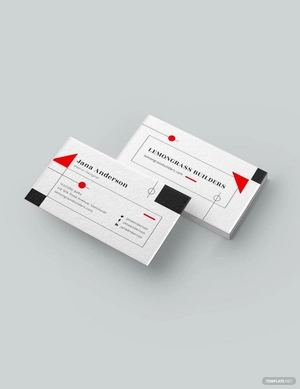 Interior Designer Business Card Template
