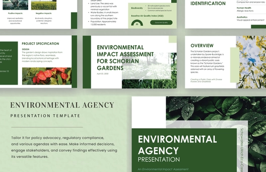 Environmental Agency Presentation Template