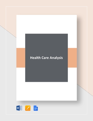 Healthcare Gap Analysis Template