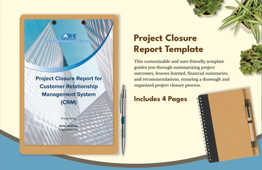 Project Closure Report Template