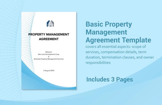 Basic Property Management Agreement Template